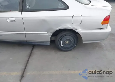 1998 Honda Civic Ex из США, поврежденный, VIN 1HGEJ8243WL079299